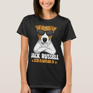 T-shirt Jack Russell Terrier Grandma Chien Femmes
