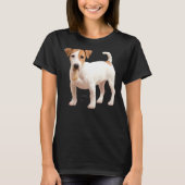 T-shirt Jack Russell Terrier Maman Papa Femmes Hommes Enfa (Devant)