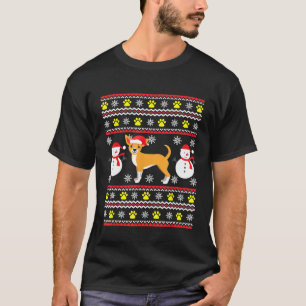 T-shirt Jack Russell Terrrier Bonhomme de Neige Sweatshirt