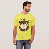 T-shirt Jack Samurai Dans Le Cadre Futuriste Aku (Devant entier)