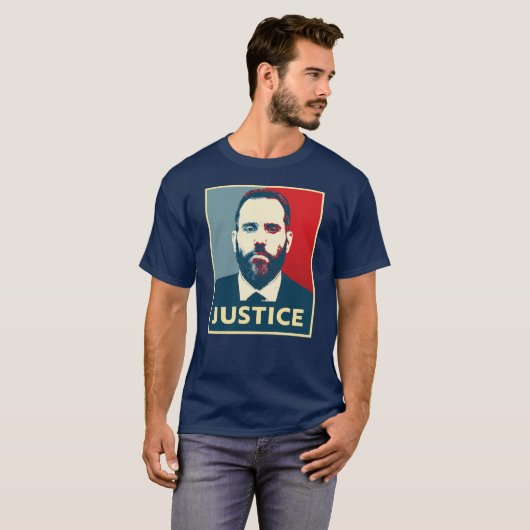 T-shirt Jack Smith : JUSTICE (Devant entier)