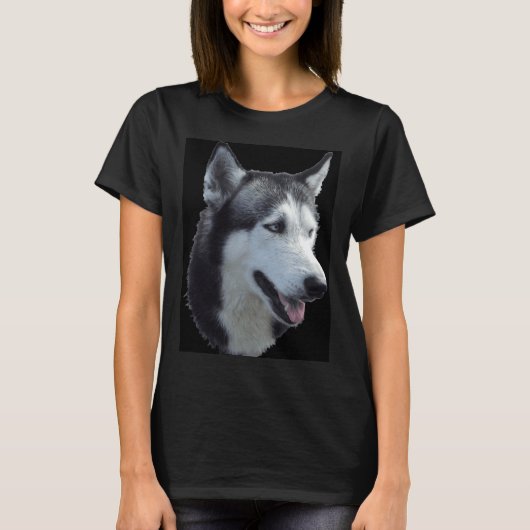 T-shirt Jack The Siberian Husky (Devant)