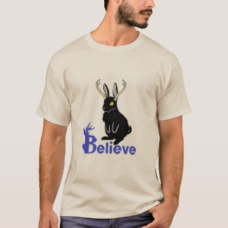T-shirt Jackalope : Croyez