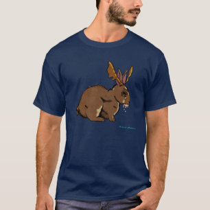 T-shirt Jackalope rabique
