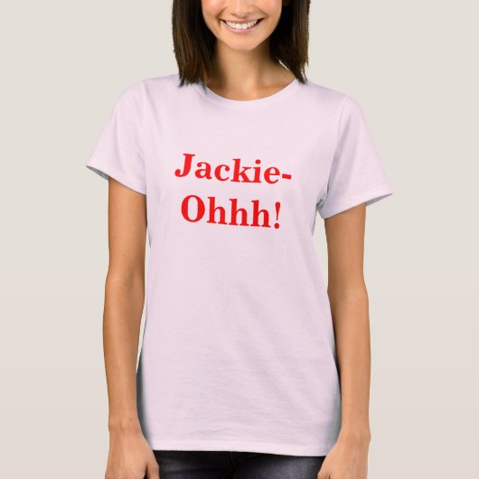 T-shirt Jackie-Ohhh ! (Devant)