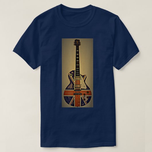 T-shirt Jackk guitar de l'Union européenne (Design devant)