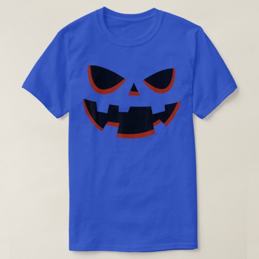 T-shirt JackOLantern Citrouille Hommes femmes Costume d'Ha (Design devant)