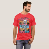 T-shirt Jackolantern de pastèque d'été Joyeux Summerween S (Devant entier)