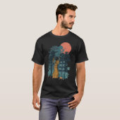 T-shirt Jackrabbit Mountain Pine Tree Les oiseaux du ciel (Devant entier)