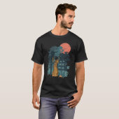 T-shirt Jackrabbit Mountain Pine Tree Les oiseaux du ciel  (Devant entier)