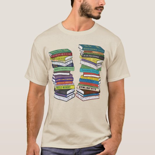 T-shirt Jack's Books (Devant)