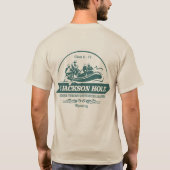 T-shirt Jackson Hole (rafting2) (Dos)