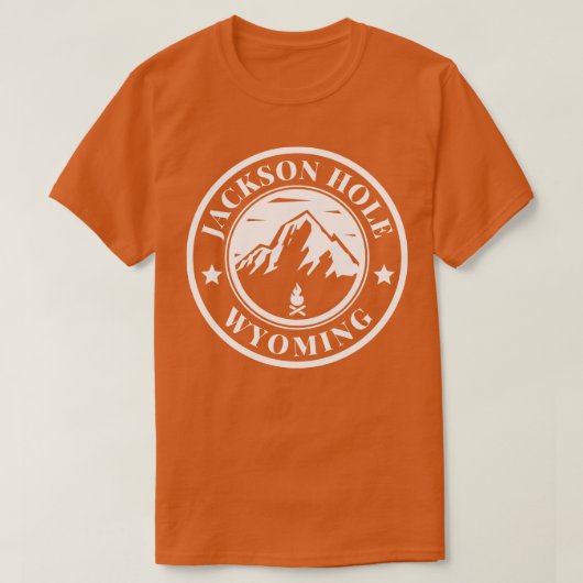 T-shirt Jackson Hole Wyoming 7 (Design devant)