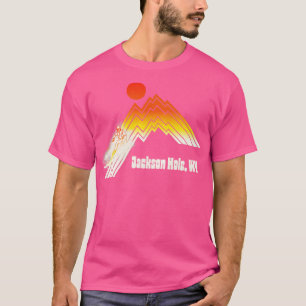 T-shirt Jackson Hole Wyoming les années 7080s Retro Souven
