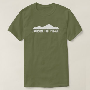 T-shirt Jackson Hole Wyoming S'il vous plaît