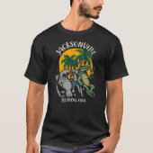 T-shirt Jacksonville Florida USA Funny Manatee and Alligat (Devant)