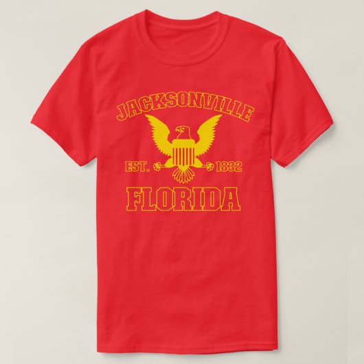 T-shirt Jacksonville Floride Jacksonville FL (Design devant)