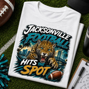 T-shirt Jacksonville Football Hits the Spot Fan