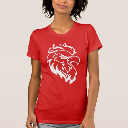 T-shirt Jacksonville State University Gamecocks Red Eagle (Devant)