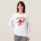 T-shirt Jacksonville State University JAX State Gamecocks (Devant entier)