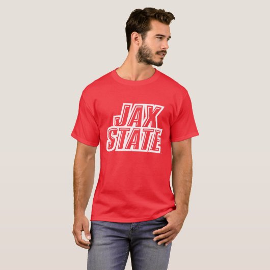 T-shirt Jacksonville State University JAX STATE Logo 4 (Devant entier)