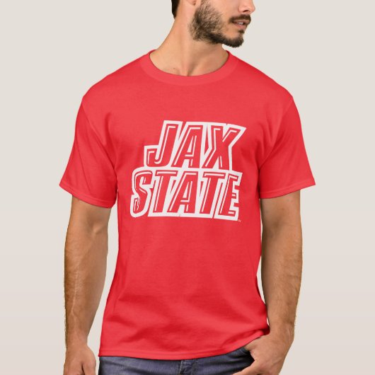 T-shirt Jacksonville State University JAX STATE Logo 4 (Devant)