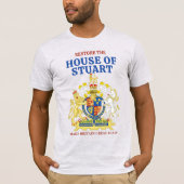 T-shirt Jacobite Stuart Monarchiste (Devant)