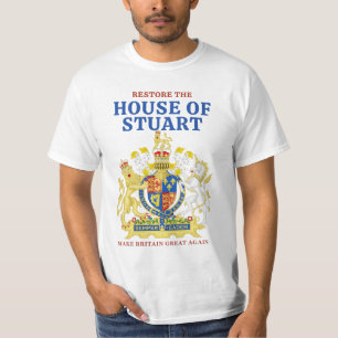 T-shirt Jacobite Stuart Monarchiste