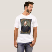 T-shirt Jacobus Arminius, professeur de la théologie (Devant entier)