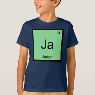T-shirt Jadon Nom Chimie Élément Tableau périodique