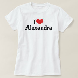 T-shirt J'adore Alexandra