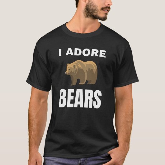 T-shirt J'adore Bears (Devant)