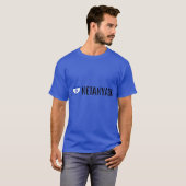 T-shirt J'adore Benjamin Netanyahu J'aime Benjamin Netanya (Devant entier)