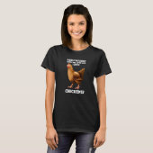 T-shirt J'adore Chickens Chicken (Devant entier)