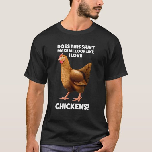 T-shirt J'adore Chickens Chicken (Devant)