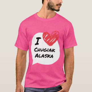 T-shirt J'adore Chugiak Alaska