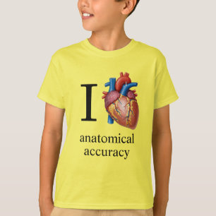 T-shirt J'adore {cœur réel] Précision Anatomique - Amélior