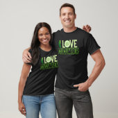 T-shirt J'adore Concombre Pickle Concombre Végétalien (Unisexe)