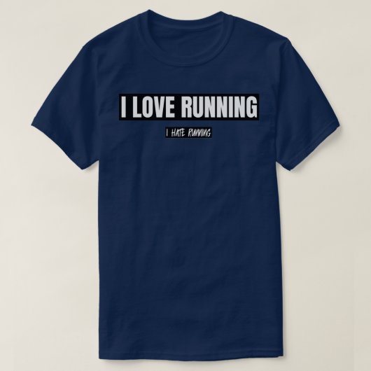T-shirt J'adore courir (Design devant)