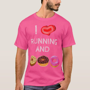 T-shirt J'adore courir et les beignets