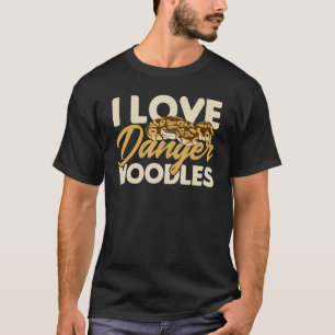 T-shirt J'ADORE DANGER NOODLES Cadeaux Snake Lover & Keepe