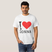 T-shirt J'adore donna (Devant entier)