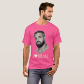 T-shirt J'adore Drake (Devant entier)