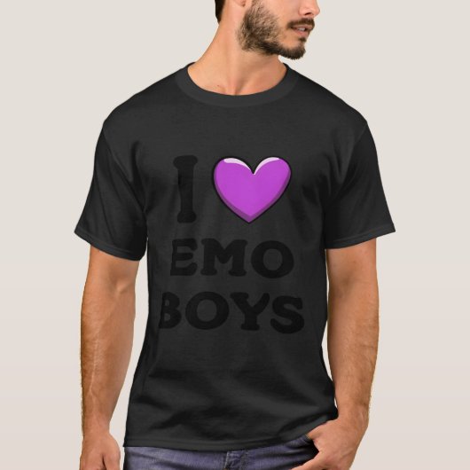 T-shirt J'adore Emo (Devant)