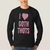 T-shirt J'adore Goth Thots (Devant)