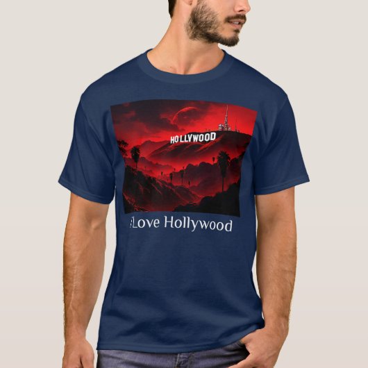 T-shirt J'adore Hollywood (Devant)