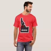 T-shirt J'adore Idaho 1 (Devant entier)