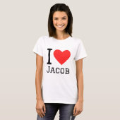 T-shirt J'adore jacob (Devant entier)