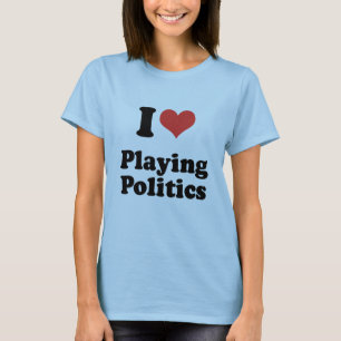 T-shirt J'ADORE JOUER À LA POLITIQUE - .png