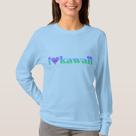 T-shirt J'adore Kawaii (Devant)